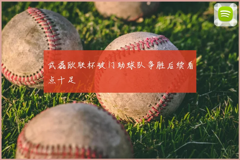 武磊欧联杯破门助球队争胜后续看点十足