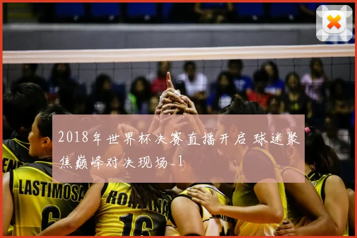 2018年世界杯决赛直播开启 球迷聚焦巅峰对决现场_1